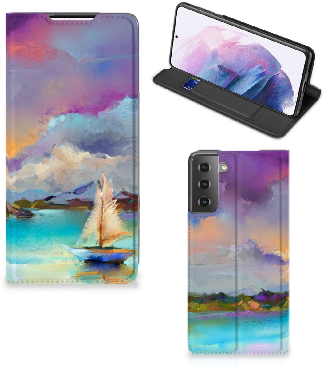 Bookcase Samsung Galaxy S21 Plus Boat