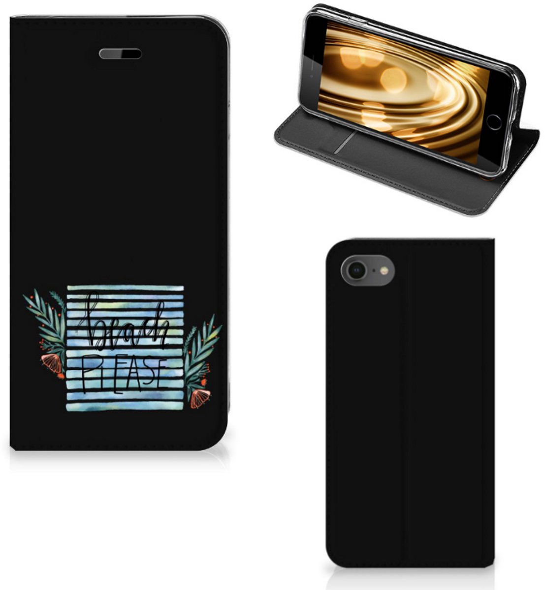 iPhone 7 | 8 | SE (2020) | SE (2022) Magnet Case Boho Beach — cadeau in Cadeau-ideeën - foto 2