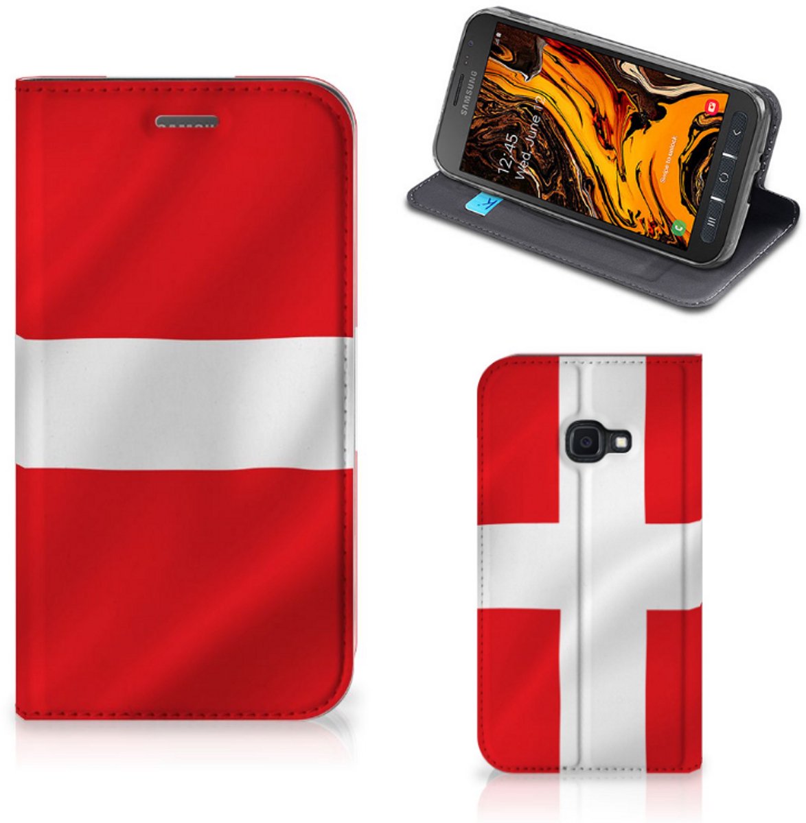 Samsung Galaxy Xcover 4s Standcase Denemarken