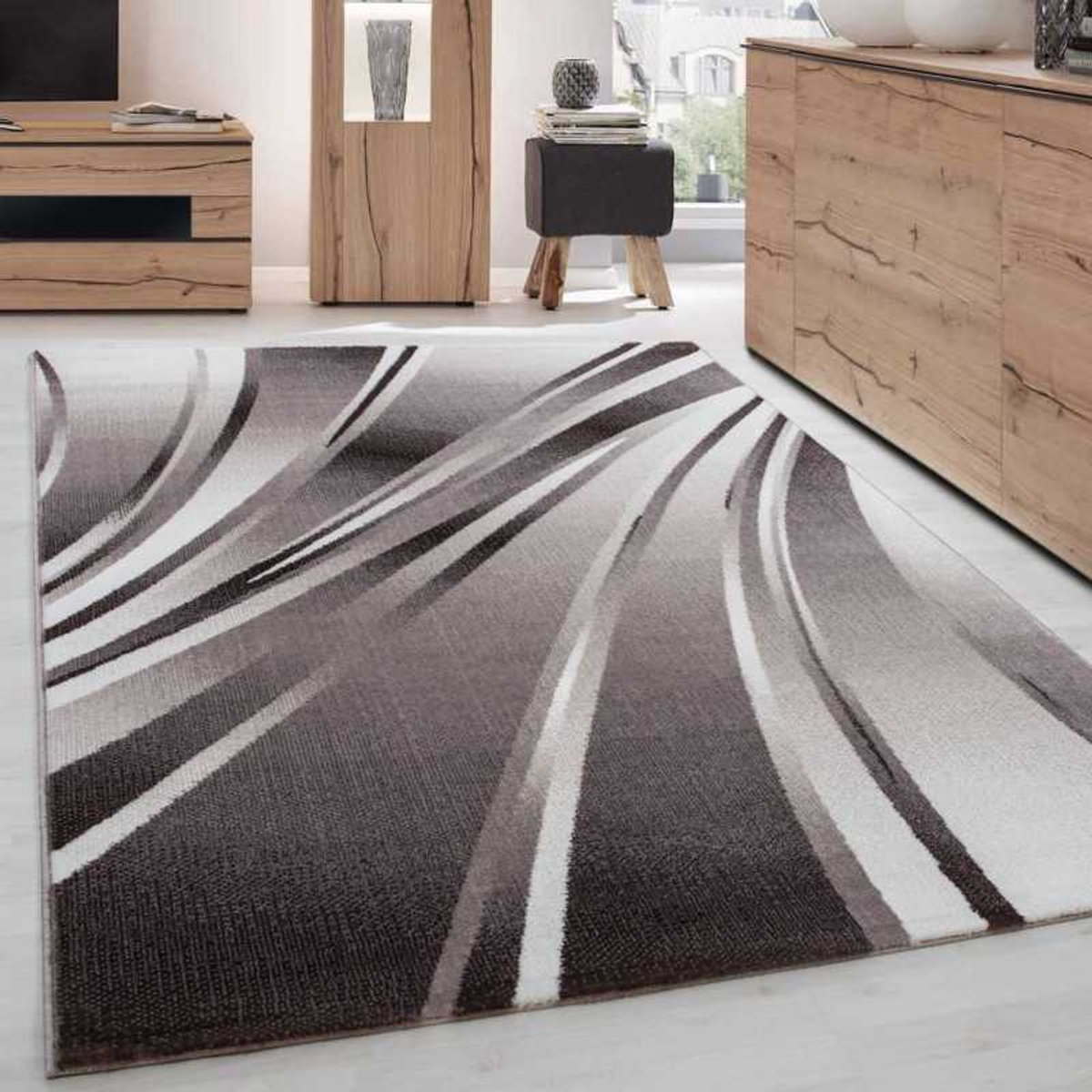 TapisTrend Designer tapijt Bruin-beige-crème 160x230 cm Parma 9210 Modern designtapijt