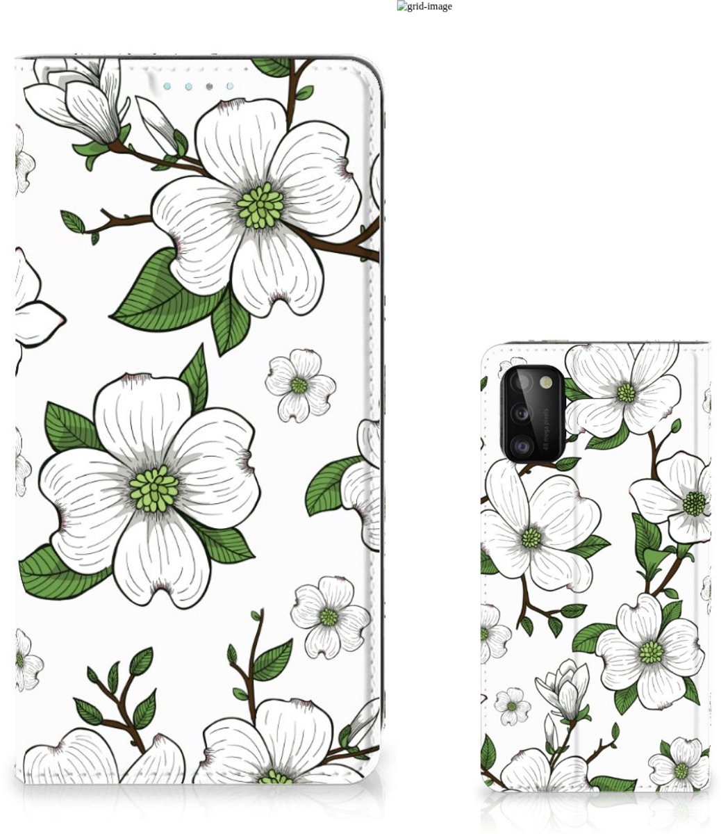 Samsung Galaxy A41 Smart Cover Dogwood Flowers