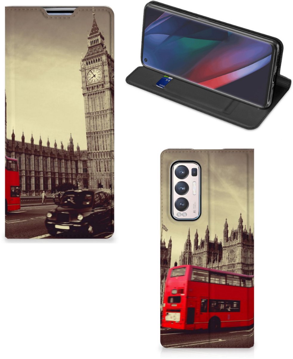 OPPO Find X3 Neo Book Cover Londen