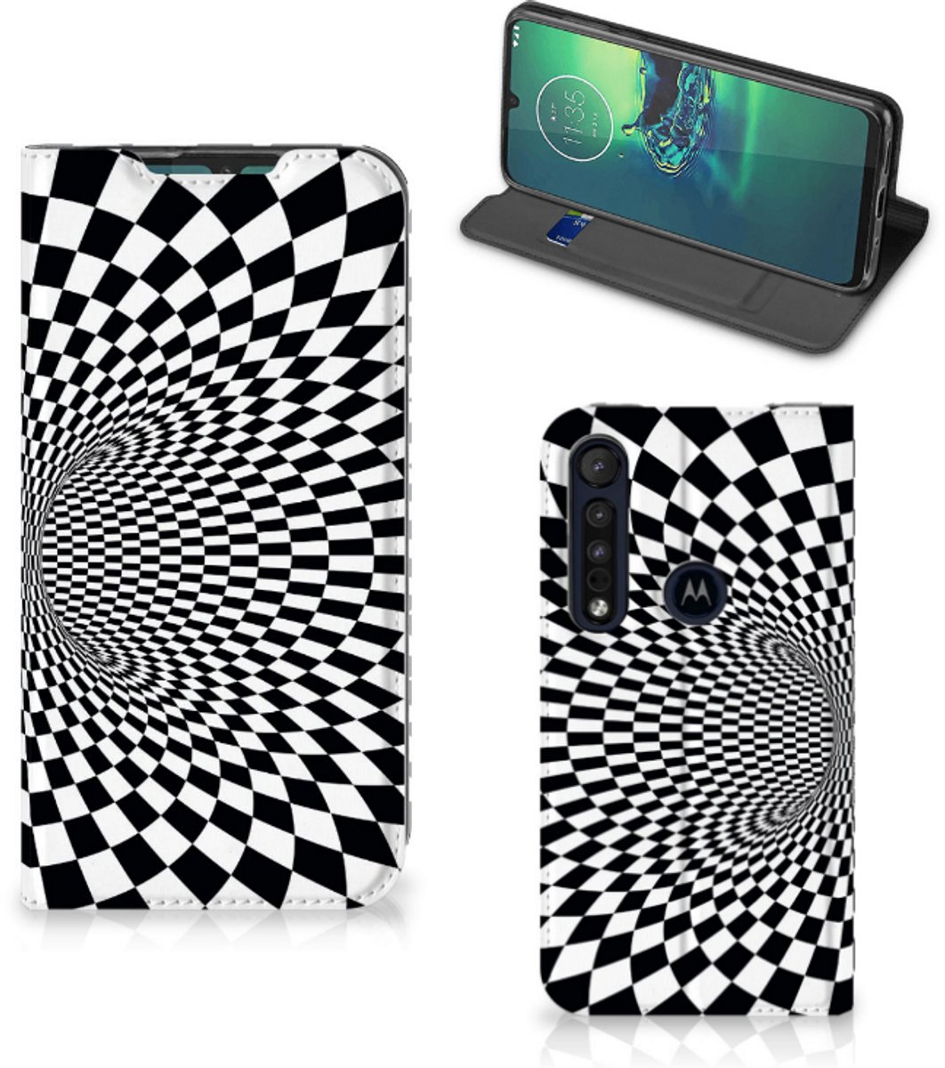 Motorola G8 Plus Stand Case Illusie