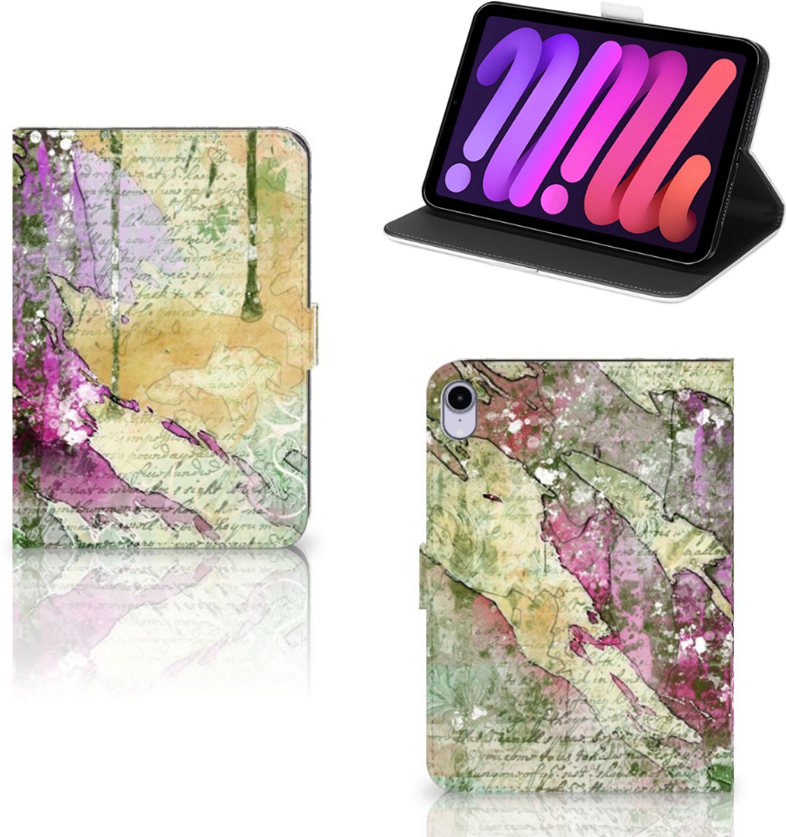 Hoes iPad Mini 6 (2021) Letter Painting
