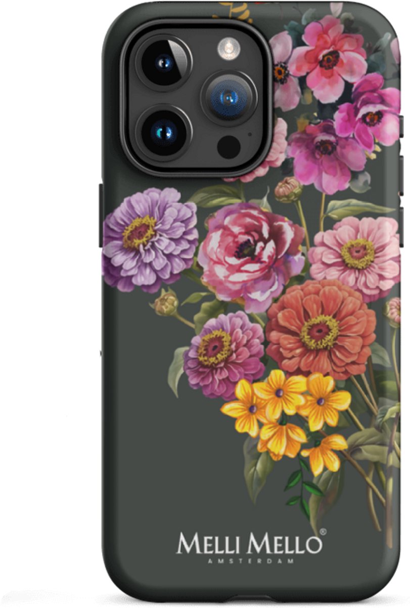 Melli Mello Telefoonhoesje Velvet Bloom (Tough Case) - Apple iPhone 15 Pro Max