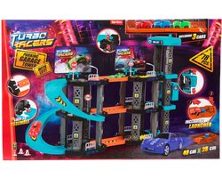 Turbo Racers Parkeergarage met Lift
