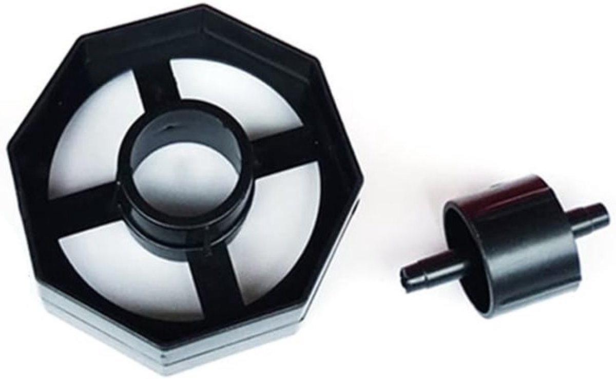 Dailygoods- Kernwiel Vervangend - Dispenserwiel 75 mm - Tape Dispenser - Plastic Wiel - 25 mm Bandbreedte - Stevig Zwart Plastic