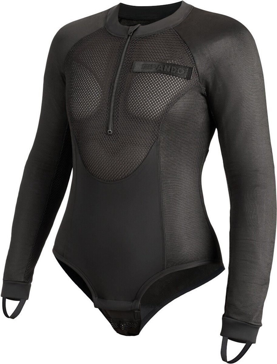 Pando Moto Bia Body Dames zwart - maat XS