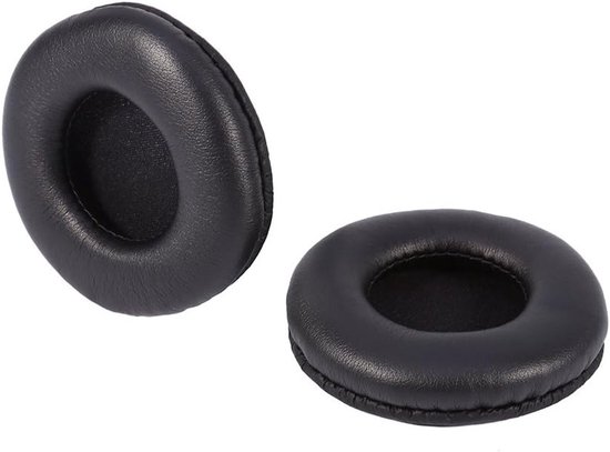 Comfortabele 8 cm oordopjes met zachte schuimrubberen oorkussens in zwart voor optimale geluidskwaliteit en langdurig gebruik