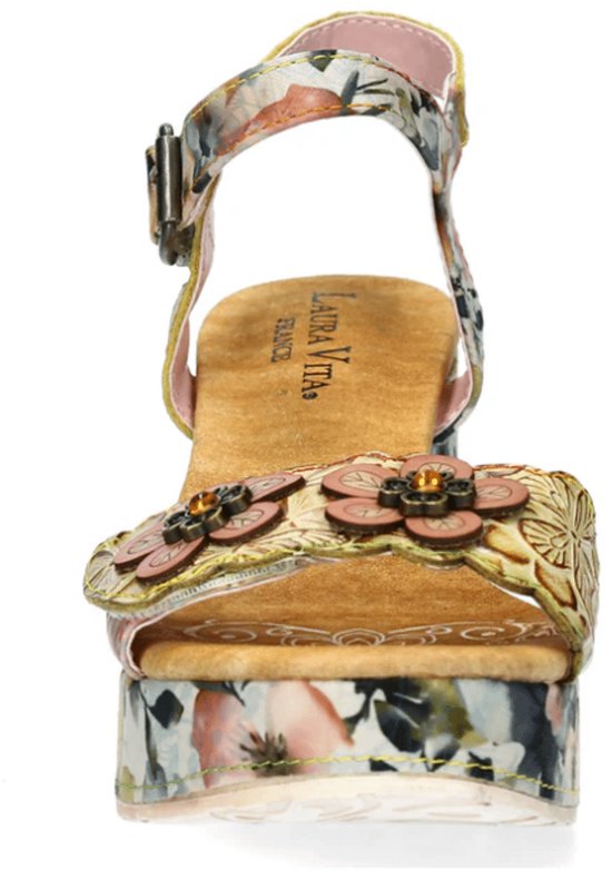 Laura Vita Dames Sandaal | Geel | Maat: 39