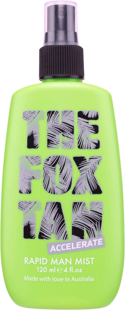 The Fox Tan Rapid Man Mist – Zelfbruiner Spray voor Mannen