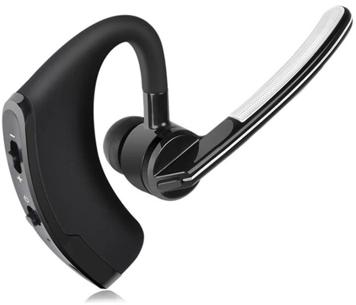 Allecto - Zakelijke Bluetooth-hoofdtelefoon - Draadloze oortelefoon - Ruisonderdrukking - Voor thuiskantoor - Handsfree headset - Geschikt voor vra...