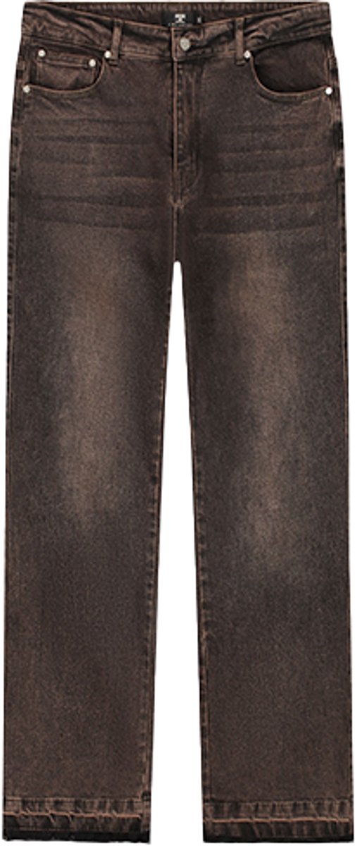 Jorcustom Open Hem Denim Straight Fit