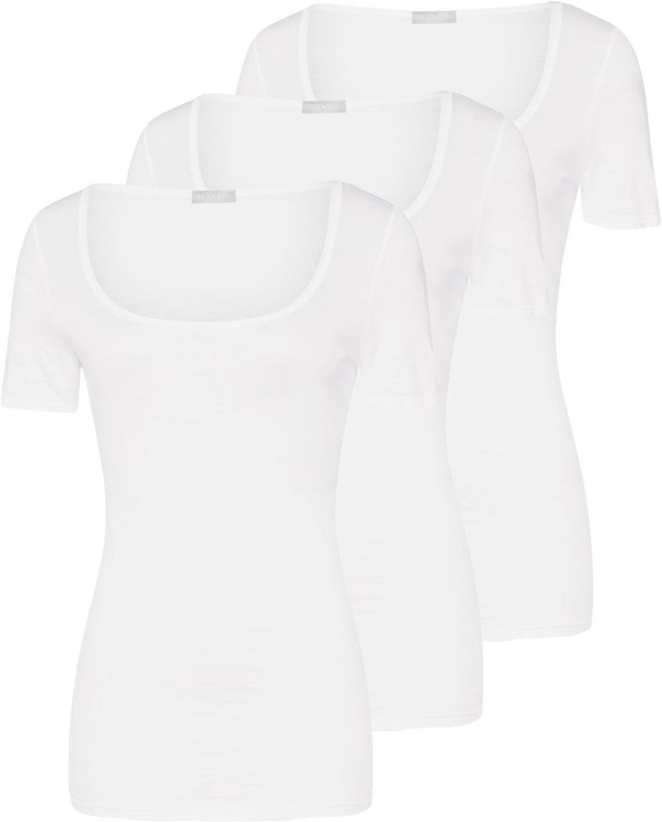Hanro Dames onder t-shirts 3 pack Ultralight
