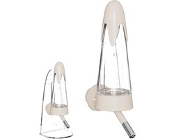Waterfles Kleine Dieren - Drinkdispenser Knaagdier - Hydratatie Zorgen - Druppeldicht Mechanisme - 125 ml - Champagne