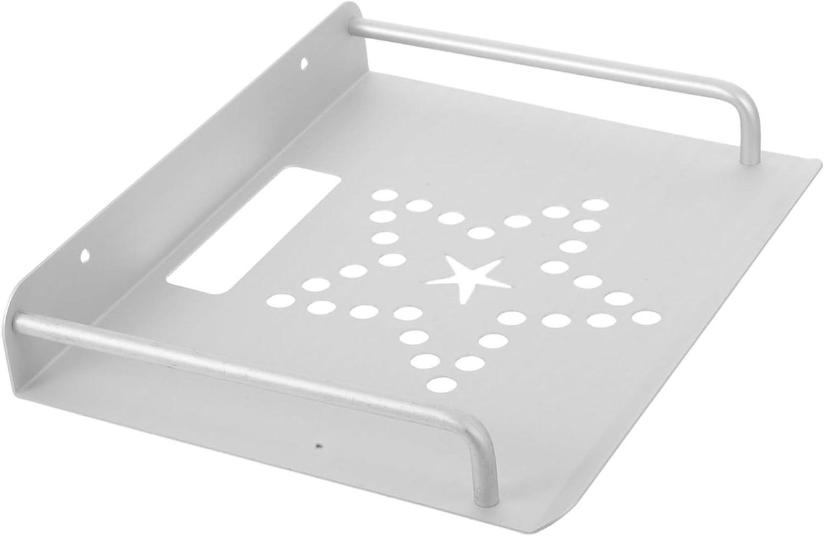 Projectorhouder Muur - Wandbeugel Projector - Thuisbioscoop Inrichten - Gereedschapsloze Montage - 24.5 cm Breed - Wit