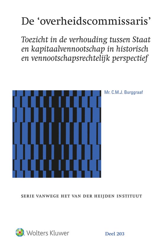 De 'overheidscommissaris' - cover
