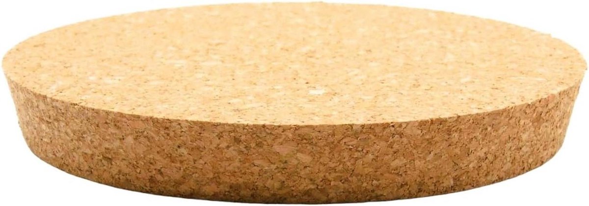 Grote Kurk Stopper - Kurken Deksel - Knutselen en Decoratie - Natuurlijk Materiaal - 140/132mm - Natuurlijk