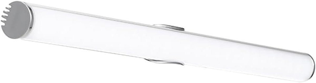 Spiegel Lamp - Make-up Verlichting - Badkamer Gebruik - Draadloos Oplaadbaar - 35.5 cm - Zilverkleurig