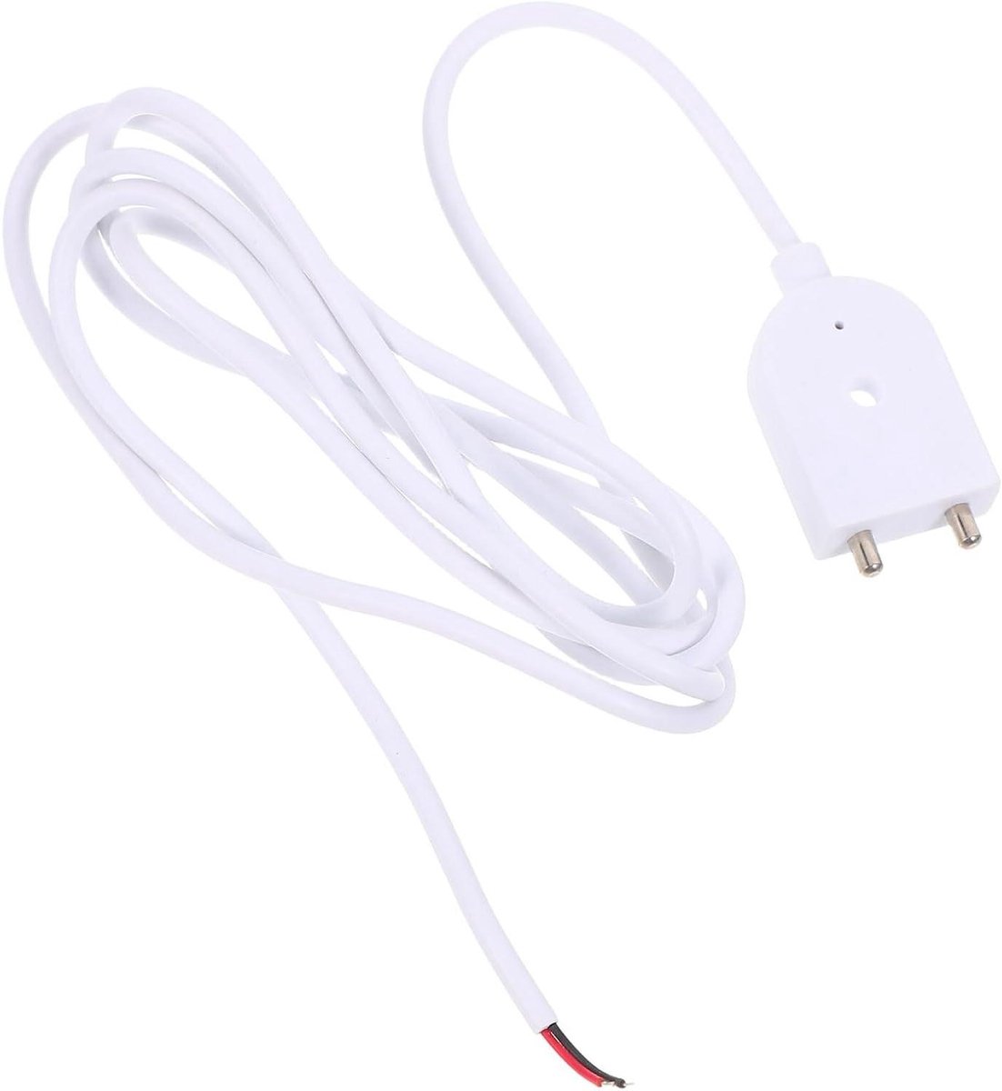 Waterlekkage Sonde - Lekdetector Snoer - Waterschade Voorkomen - Draagbare Sensor - 100 cm Lengte - Wit