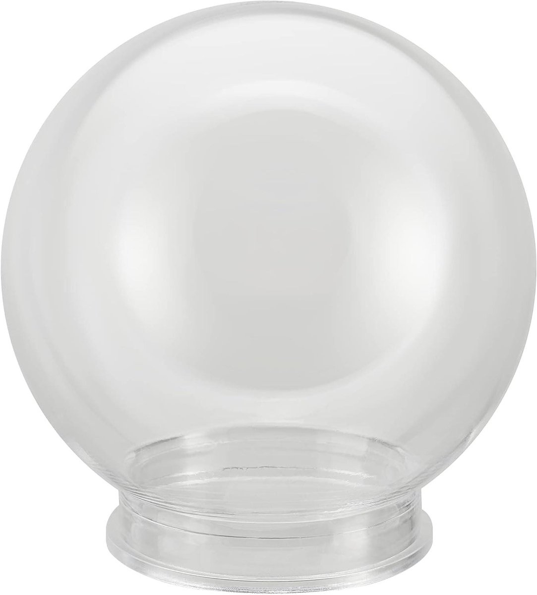 Lampenkap Acryl - Buitenlamp Bol - Verlichting Buiten - Transparant Acryl - 6 inch diamete