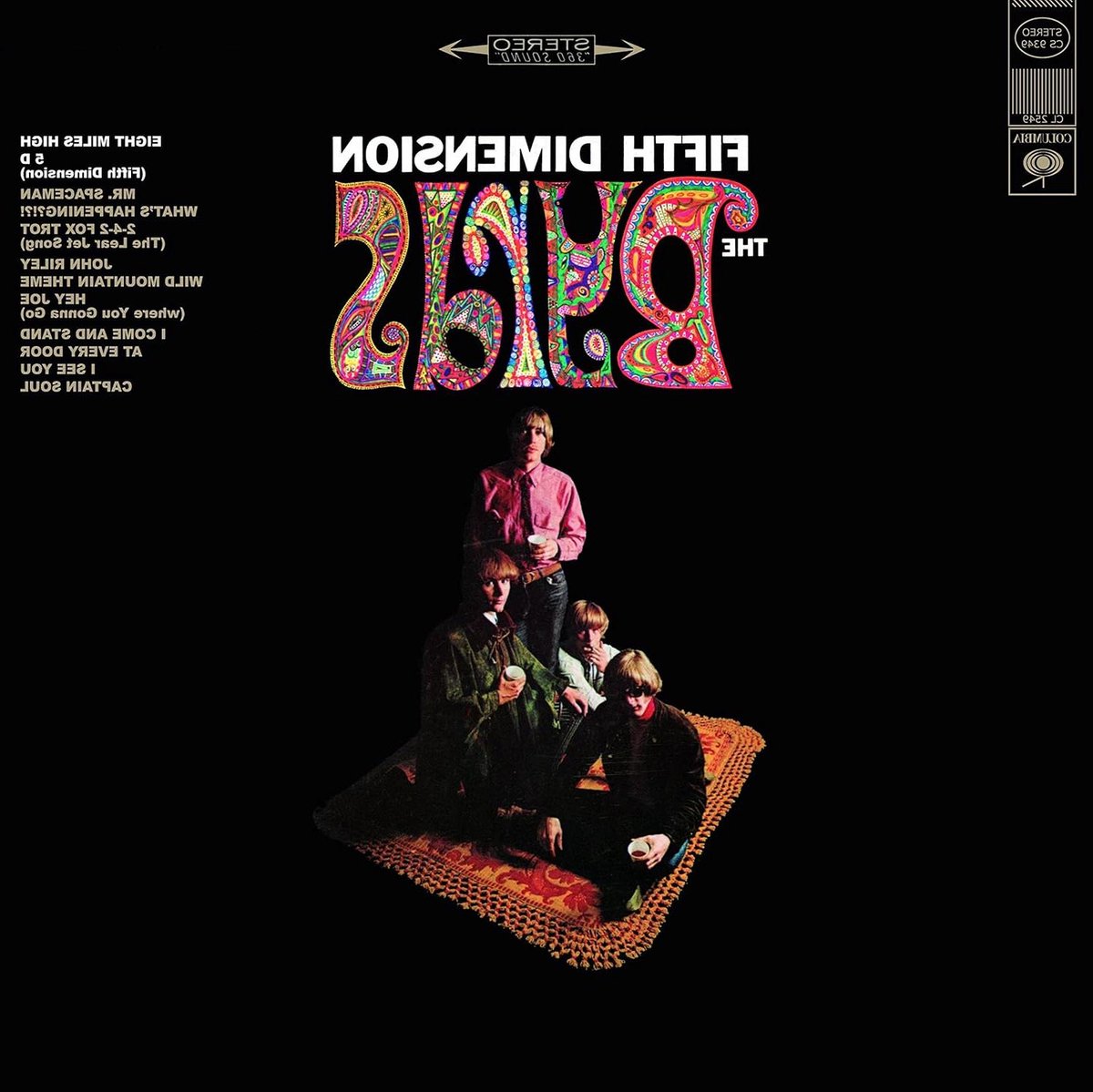 Fifth Dimension - Pop LP - Muziek Luisteren - High Quality Vinyl - 3175 cm - Zwart