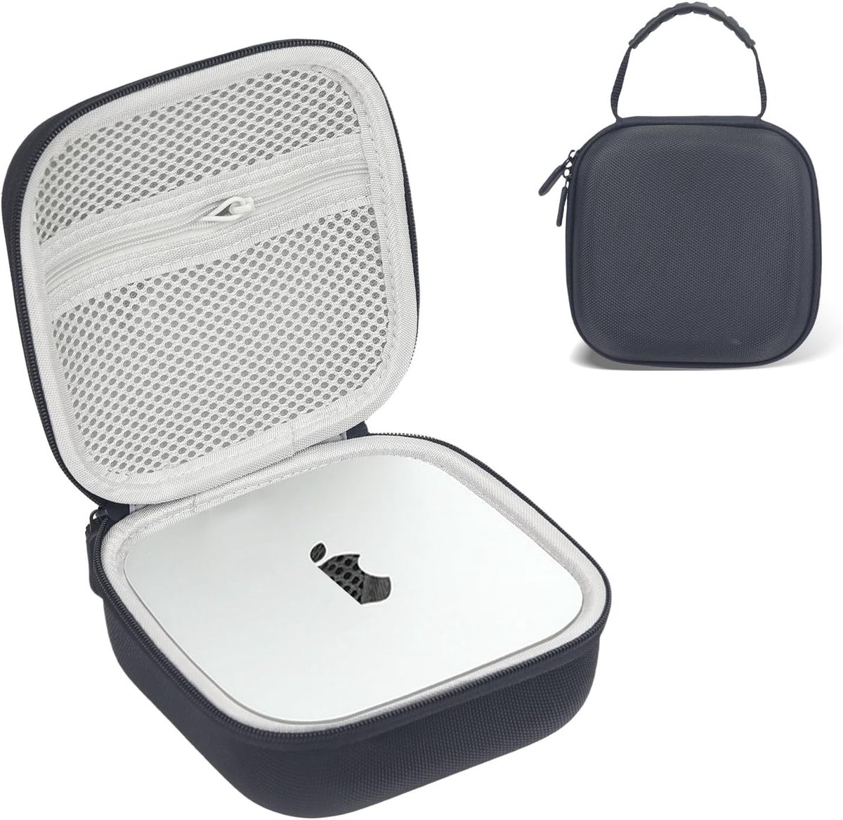 SVGCommerce - Beschermhoes Mac Mini - Schokbestendig Reishoesje - Zwart - Compact en draagbaar - Accessoires - Geschikt voor M4/M4 Pro - Reizen