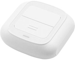 SVGCommerce - Smart Switch - 2 Button WiFi - Tuya Smart Life Scene Switch - Slimme Bediening - Eenvoudige Installatie - Compatibel met Diverse Apparat