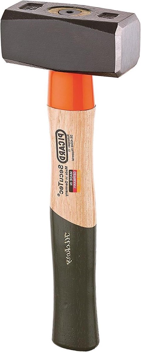 Vuist SecuTec - Slagh standard - Klus Werk - Steelbeschermhoes - 2000g Kopgewicht - Zwart Bruin