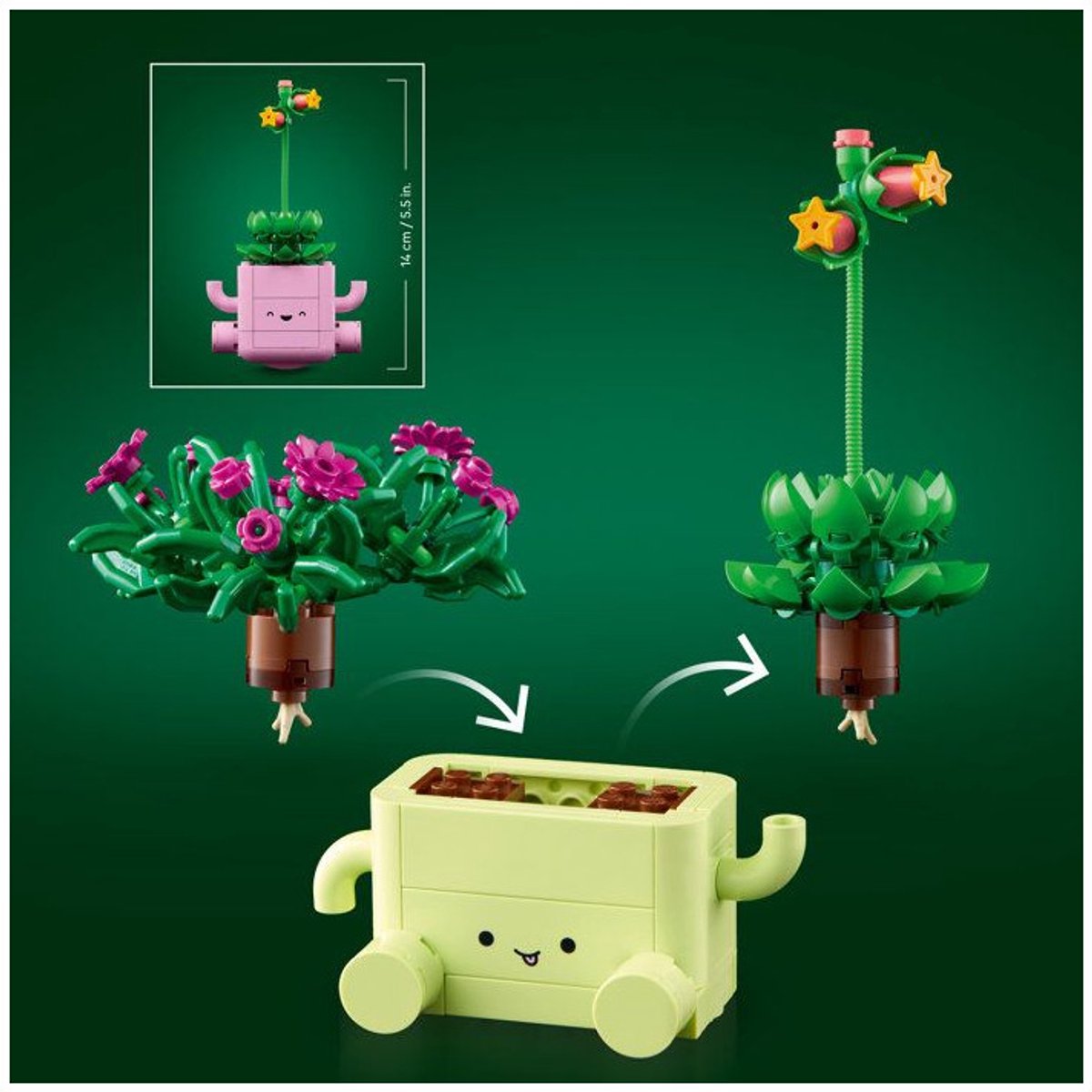 LEGO Botanicals - Schommelende Plantjes Bloemen Bouwpakket voor Kinderen - 11506 — afbeelding 21