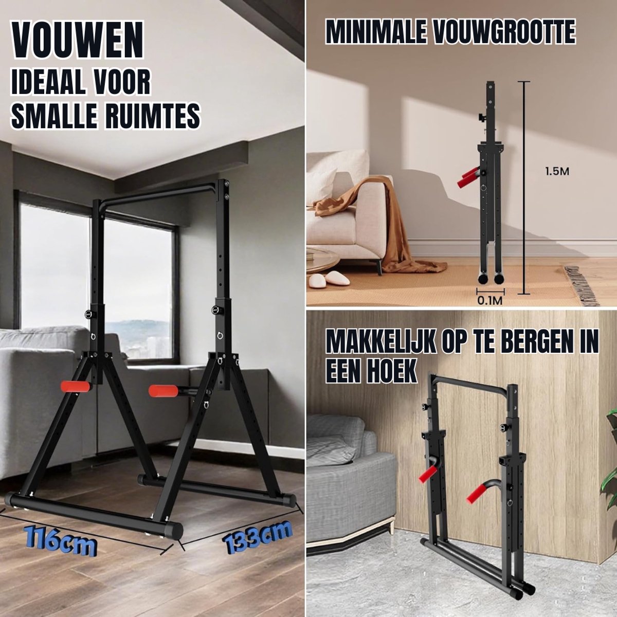 Groupe SEB YOR Pull Up Station - Fitness thumbnail 6
