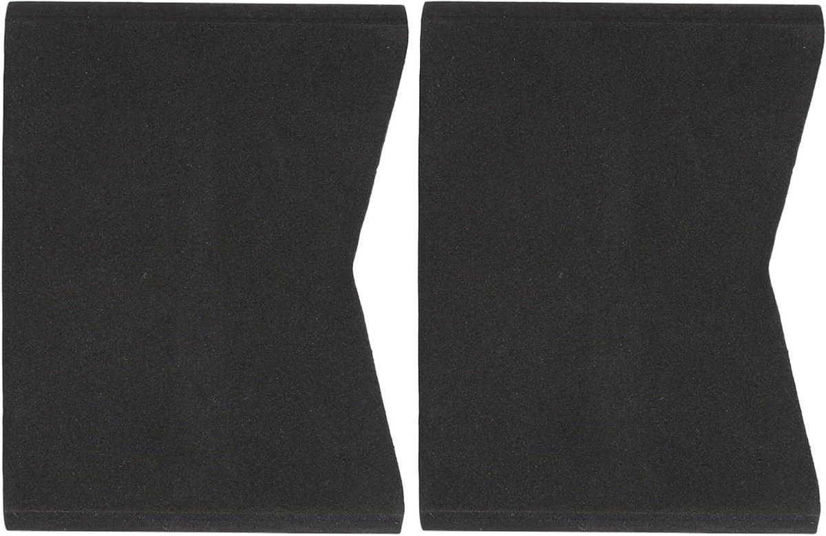 Pedaal Stabilisator Set - Drum Blokken - Voorkom Pedaal Beweging - Antislip Grip Base - 2 Stuks - Zwart