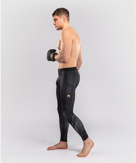 Venum Streamline Spats - Compressielegging voor MMA & BJJ - Zwart/Goud - XXL van VENUM — afbeelding 2