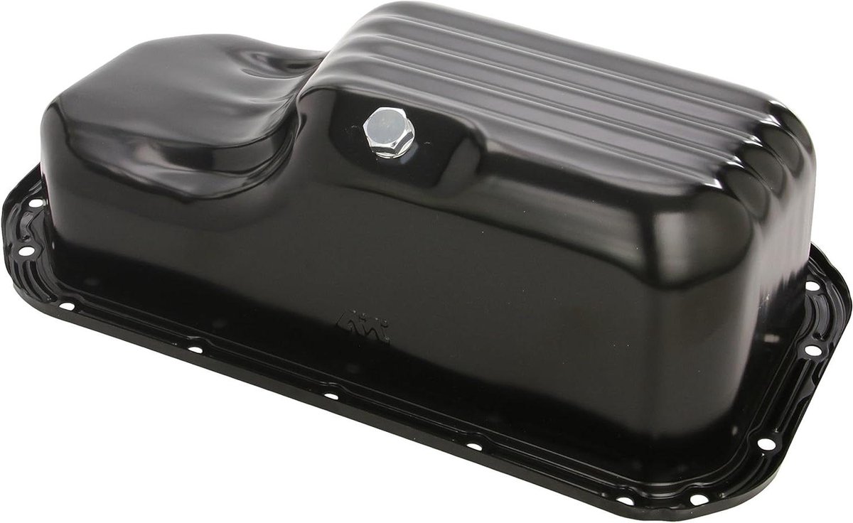 Motorolie Bak - Olie Opvangbak - Auto Onderhoud - Stalen Constructie - 24 cm - Zwart