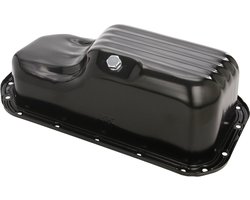Motorolie Bak - Olie Opvangbak - Auto Onderhoud - Stalen Constructie - 24 cm - Zwart