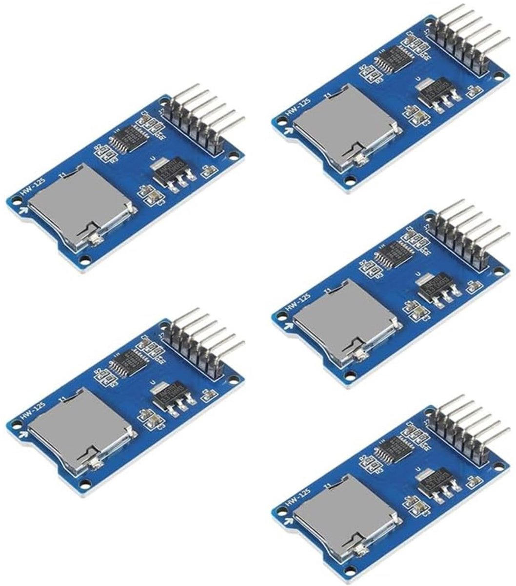 SPHProducts - SPI Reader Micro SD TF Card Shield Module - Geheugenuitbreiding - voor Arduino - Geheugenkaart - Elektronica - Module - Compatible met Ar...