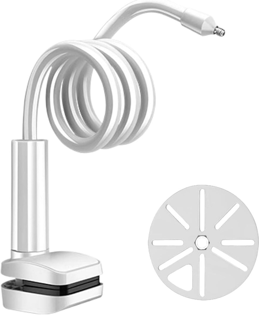 Babyfoon Houder - Camera Mount - Babykamer Bewaking - Installatie Zonder Boren - 15 Meter - Wit