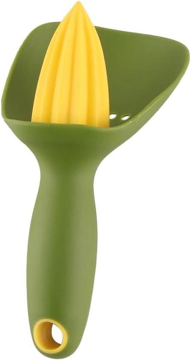 Citroenpers - Handpers Sap - Verse Sap Maken - Spatscherm Kernopvanger - 165 x 85 cm - Groen