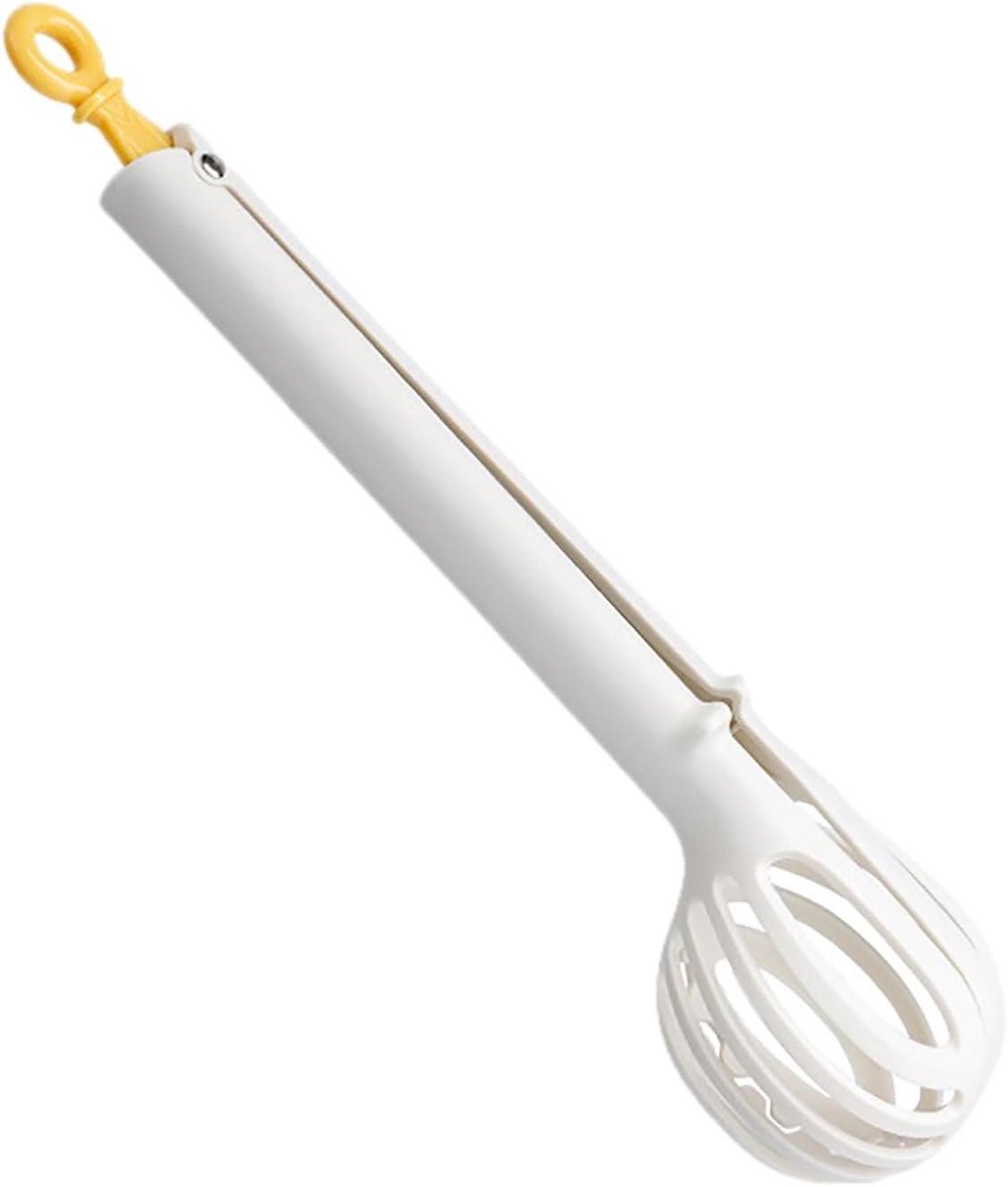 Keukengarde - Ei klopgarde - Eieren kloppen - Antislip handvat - 295 cm - Wit