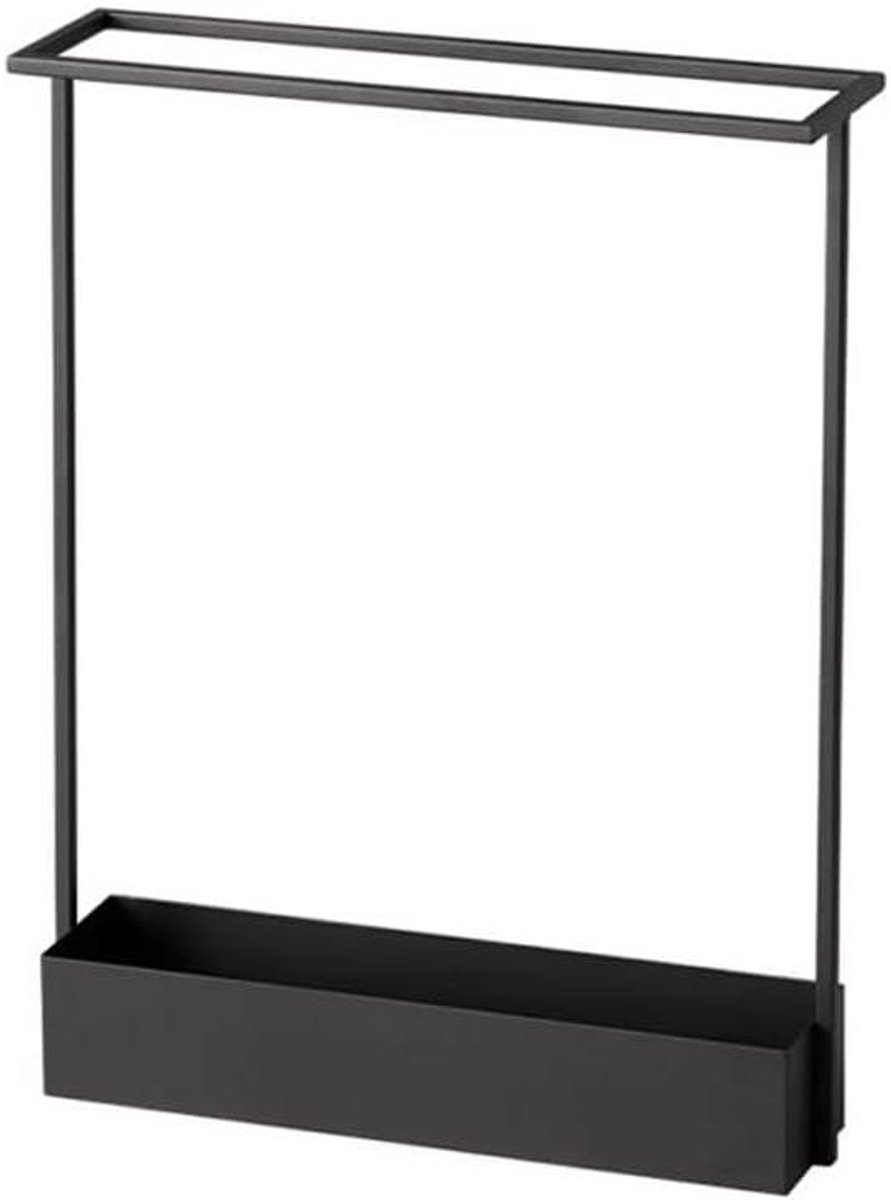 Paraplubak - Huis Entree - Droog Vloer - Afneembare Lade - 44x12x58cm - Zwart