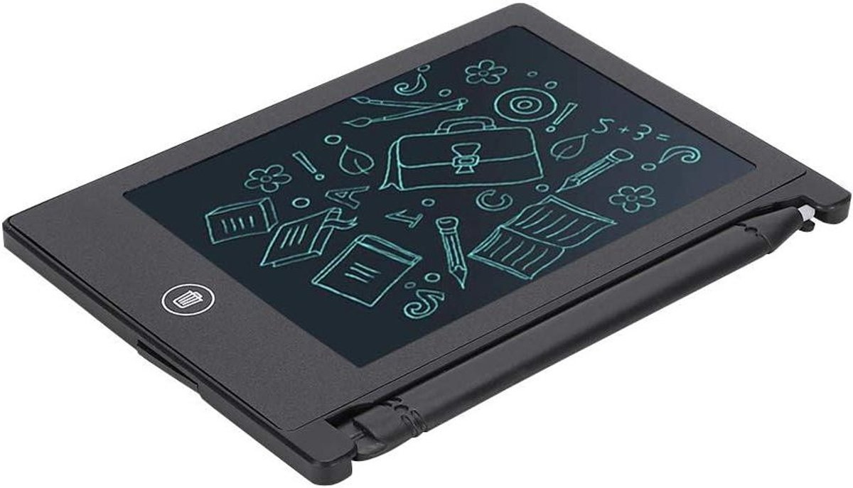 LCD Schrijftablet - Tekentablet Kinderen - Creatief Leren - Ultradun Ontwerp - 45 Inch - Zwart