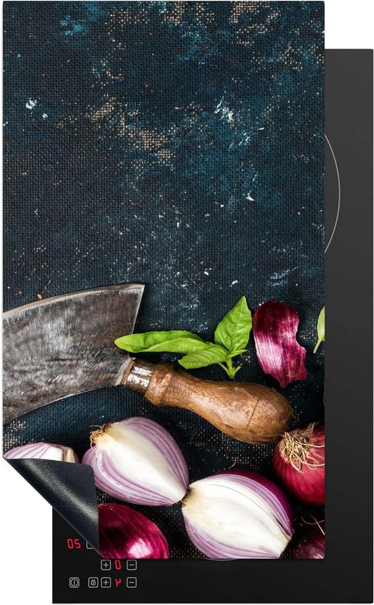 Inductie Beschermer - Kookplaat Mat - Keuken Decoratie - Krasvrij Werkblad - 30x52 cm - Multicolor