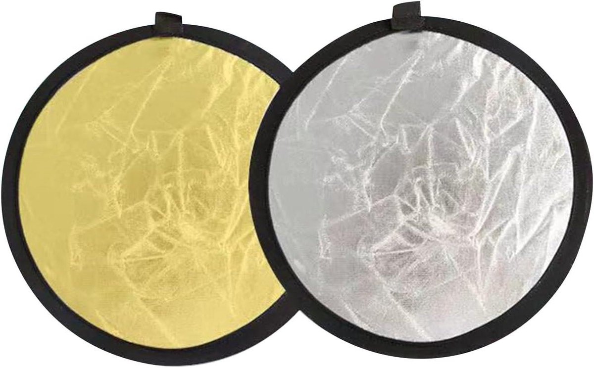 Opvouwbare Draagbare Ronde Fotografie Reflector voor Studio