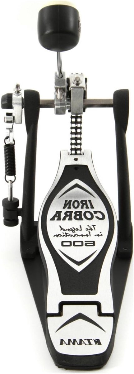 Enkele Drum Pedaal - Basdrum Pedaal - Muziek Maken - Verstelbare Aandrijving - 35.7 cm - Zwart