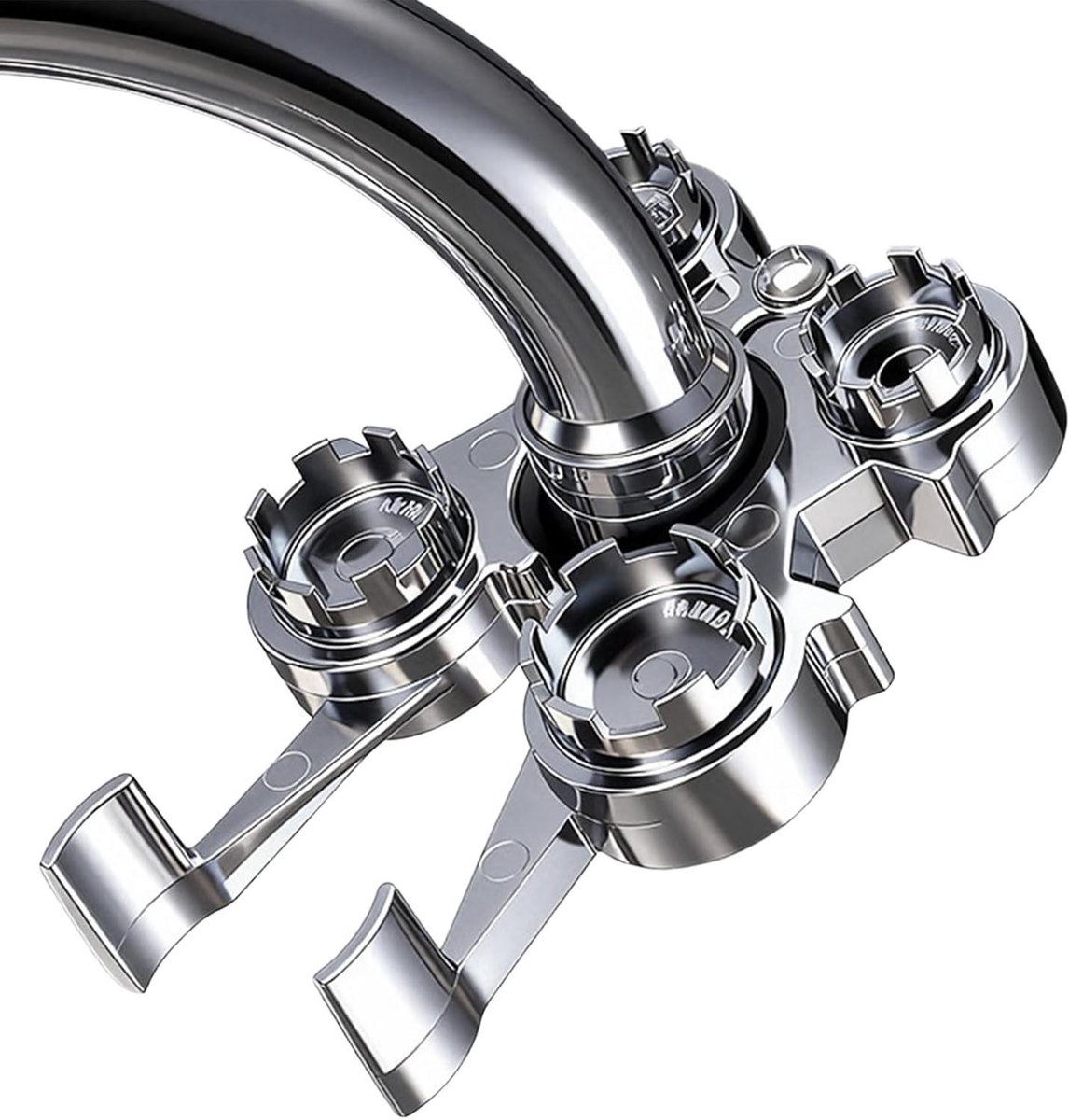 Beluchter Removal Tool - 12-in-1 Reparatie Sleutel voor Kraan - Beluchter Sleutelsleutel Tool,voor Keuken Badkamer Douche Vaatwasser Sanitair Thuis Residentieel Commercieel