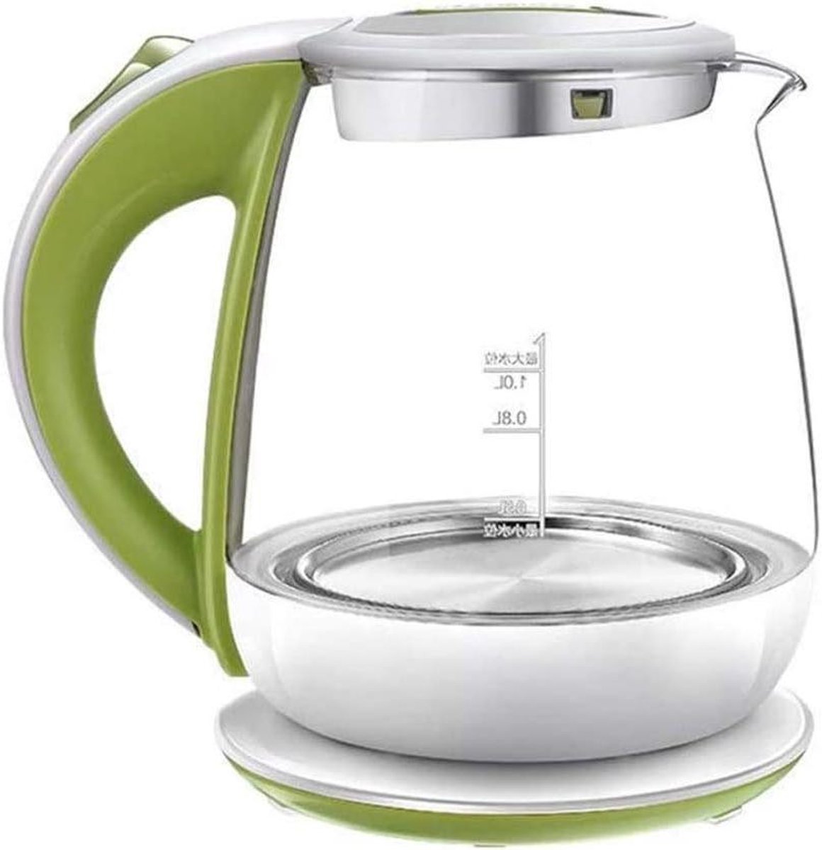 Waterkoker - Koffiezetter - Dranken Bereiden - Instelbare Temperatuur - 1.5 Liter - Transparant