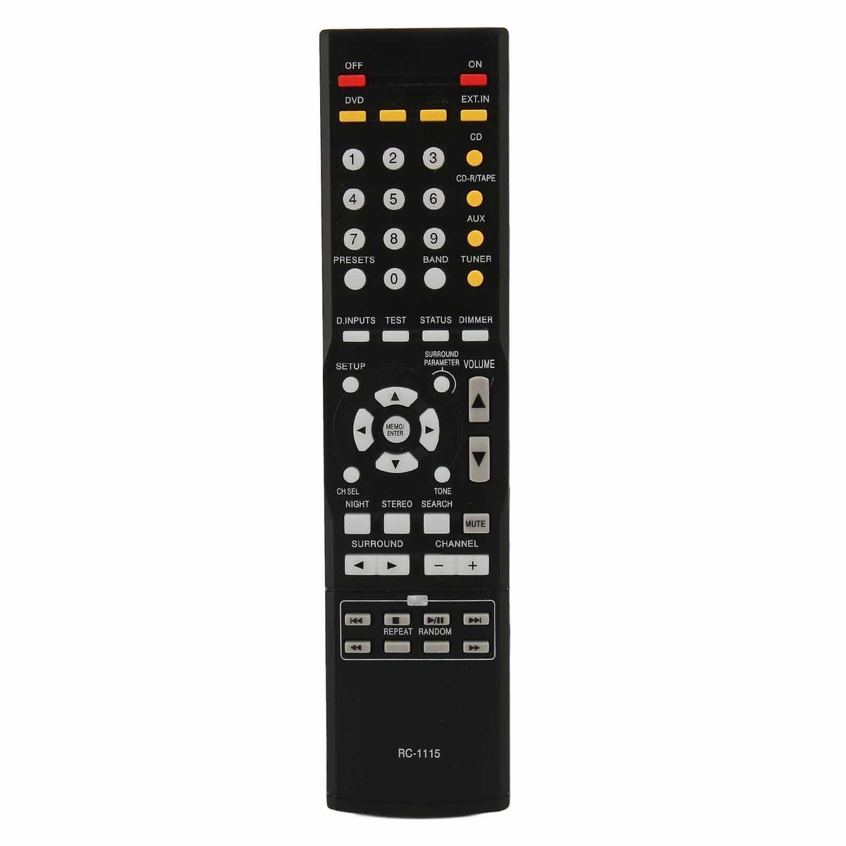 Dailygoods - Vervangende Afstandsbediening voor AV-ontvangers