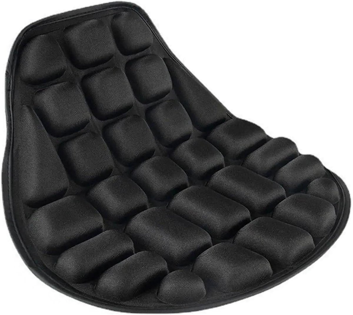 Motorfiets Zitkussen - Motorstoelhoes - Comfortabel Rijden - Schokabsorberend - Universeel - Zwart