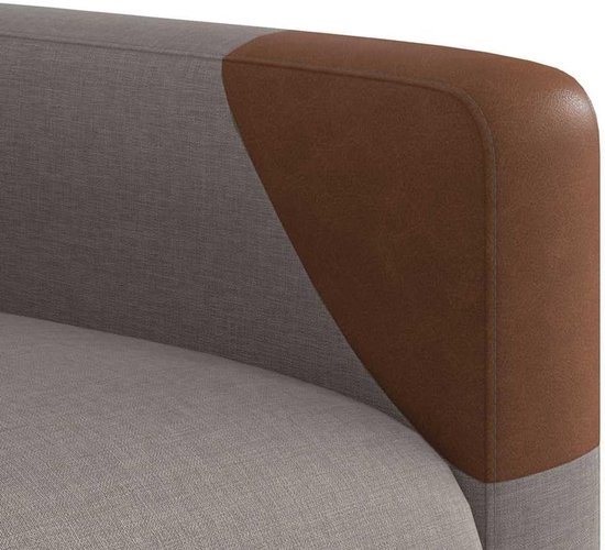 Verstelbare Fauteuil - Elektrische Stoel - Ontspannen Zitten - Automatische Verstelling - 69 x 86 x 100 cm - Taupe — afbeelding 5