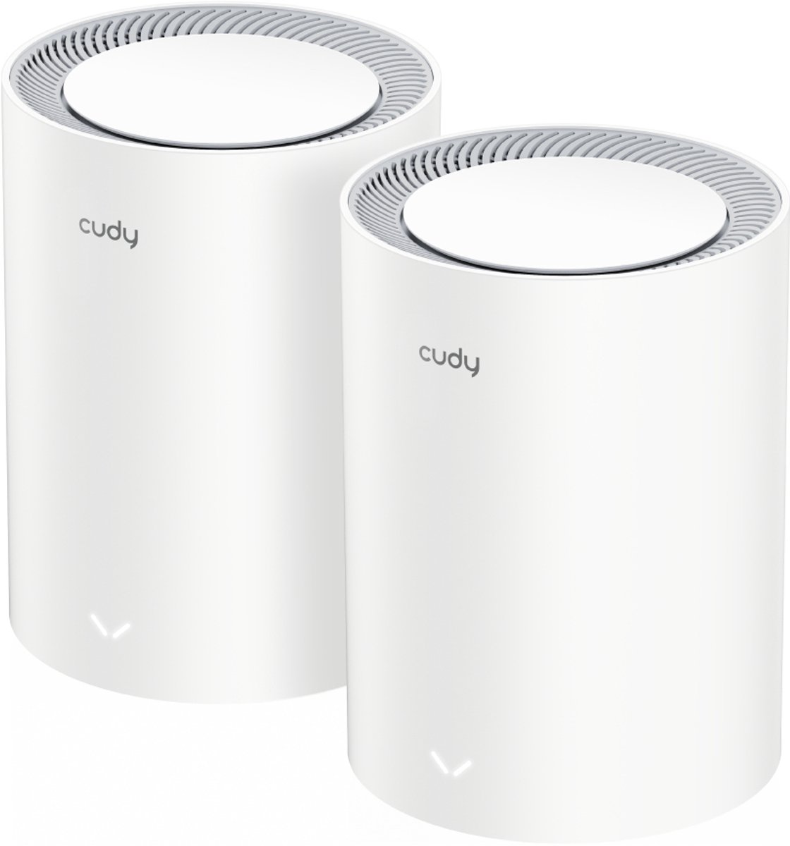 Cudy M3000 2-PACK Mesh-WLAN-System Dual-Band (2,4 GHz/5 GHz) Wi-Fi 6 (802.11ax) Grau - Weiß 1 Intern (M3000(2-Pack) V2.